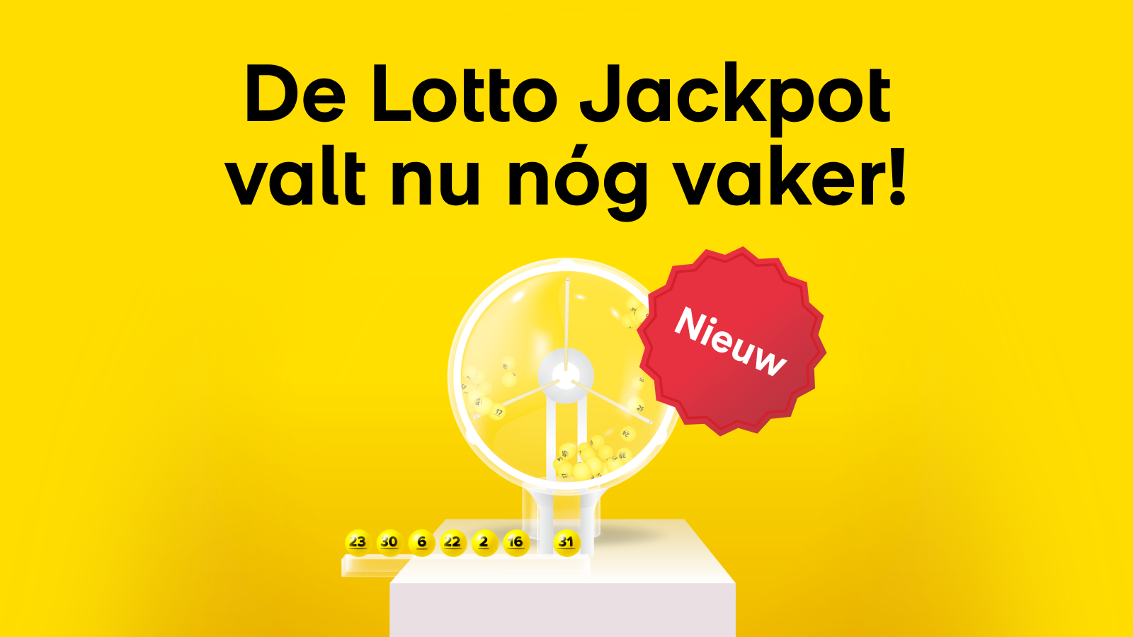Lotto gaat vernieuwen